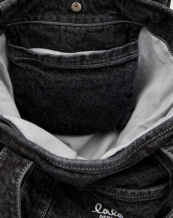 Merge Denim East West Taske - Washed Black